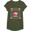 image:imageStar Wars The Mandalorian Grogu Small Packages Christmas TShirtOlive Green