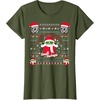 image:imageStar Wars The Mandalorian Grogu Small Packages Christmas TShirtOlive Green