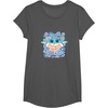 image:imageThe Mandalorian  Grogu  Pastel Flowers TShirtAsphalt Grey
