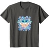 image:imageThe Mandalorian  Grogu  Pastel Flowers TShirtAsphalt Grey