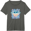 image:imageThe Mandalorian  Grogu  Pastel Flowers TShirtAsphalt Grey