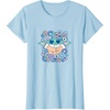 image:imageThe Mandalorian  Grogu  Pastel Flowers TShirtBaby Blue