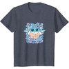 image:imageThe Mandalorian  Grogu  Pastel Flowers TShirtHeather Blue