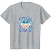 image:imageThe Mandalorian  Grogu  Pastel Flowers TShirtHeather Grey