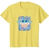 image:imageThe Mandalorian  Grogu  Pastel Flowers TShirtLemon Yellow