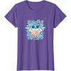 image:imageThe Mandalorian  Grogu  Pastel Flowers TShirtPurple Heather