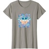 image:imageThe Mandalorian  Grogu  Pastel Flowers TShirtSlate Grey