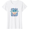 image:imageThe Mandalorian  Grogu  Pastel Flowers TShirtWhite