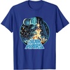 image:imageStar Wars A New Hope 1977 Luke amp Leia Jedi Heroes TShirtRoyal Blue