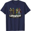image:imageStar Wars Legendary Bounty Hunters Boba Fett IG88 Bossk TShirtNavy Blue