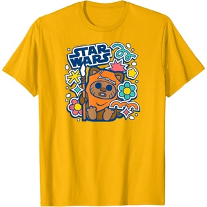 image:imageEwok  Spring Stickers TShirtGolden Yellow