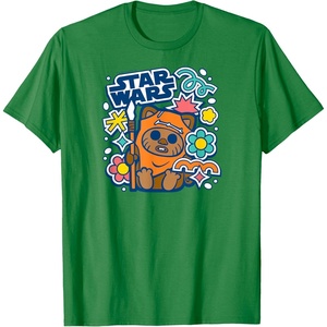 image:imageEwok  Spring Stickers TShirtKelly Green