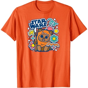 image:imageEwok  Spring Stickers TShirtOrange
