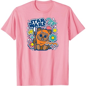 image:imageEwok  Spring Stickers TShirtPink