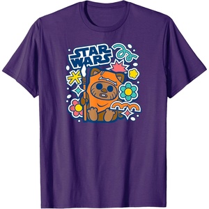 image:imageEwok  Spring Stickers TShirtPurple