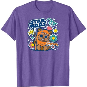 image:imageEwok  Spring Stickers TShirtPurple Heather