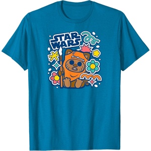 image:imageEwok  Spring Stickers TShirtSapphire Blue
