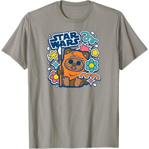 image:imageEwok  Spring Stickers TShirtSlate Grey