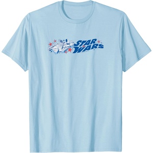 image:imageMillenium Falcon Red White amp Blue Stars TShirtBaby Blue
