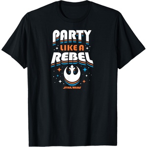 image:imageStar Wars  Party Like A Rebel TShirtBlack