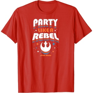 image:imageStar Wars  Party Like A Rebel TShirtRed
