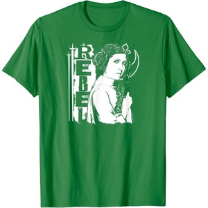 image:imageStar Wars  Princess Leia TShirtKelly Green