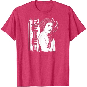image:imageStar Wars  Princess Leia TShirtRed Heather