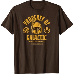 image:imageStar Wars  Property Of Galactic Bounty Hunters TShirtBrown