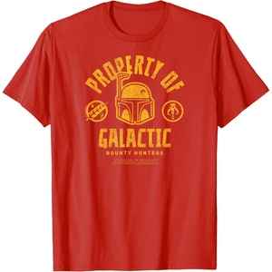 image:imageStar Wars  Property Of Galactic Bounty Hunters TShirtRed