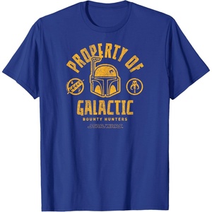 image:imageStar Wars  Property Of Galactic Bounty Hunters TShirtRoyal Blue