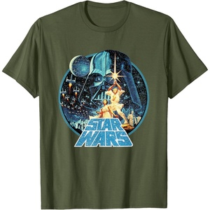 image:imageStar Wars A New Hope 1977 Luke amp Leia Jedi Heroes TShirtOlive Green