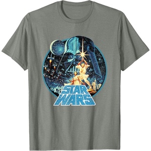image:imageStar Wars A New Hope 1977 Luke amp Leia Jedi Heroes TShirtOlive Heather