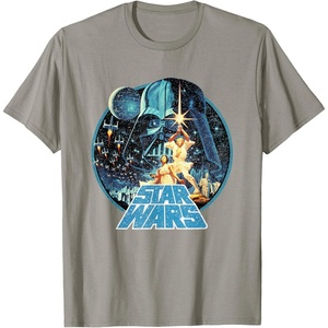 image:imageStar Wars A New Hope 1977 Luke amp Leia Jedi Heroes TShirtSlate Grey
