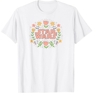 image:imageStar Wars Floral Logo TShirtWhite