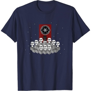 image:imageStar Wars Galactic Empire Crew Group Shot Chibi Big Logo TShirtNavy Blue