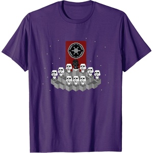 image:imageStar Wars Galactic Empire Crew Group Shot Chibi Big Logo TShirtPurple