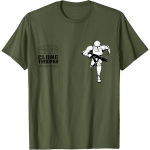 image:imageStar Wars Revenge Of The Sith Distressed Clone Trooper TShirtOlive Green