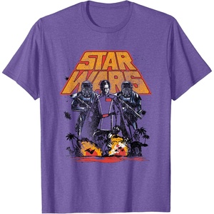 image:imageStar Wars Rogue One Orson Krennic Island Distressed TShirtPurple Heather