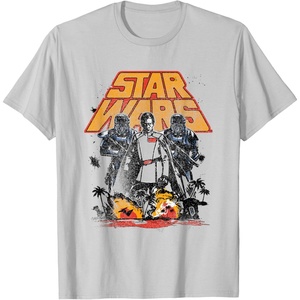 image:imageStar Wars Rogue One Orson Krennic Island Distressed TShirtSilver Grey