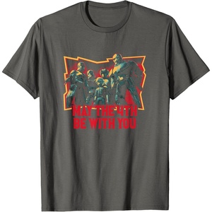 image:imageStar Wars The Bad Batch May The Fourth Be With You Badge TShirtAsphalt Grey