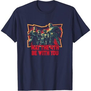 image:imageStar Wars The Bad Batch May The Fourth Be With You Badge TShirtNavy Blue