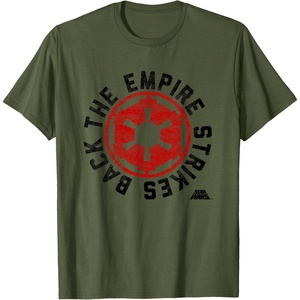 image:imageStar Wars The Empire Strikes Back Round Badge TShirtOlive Green
