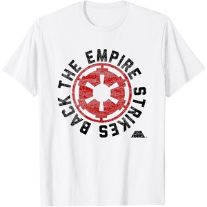 image:imageStar Wars The Empire Strikes Back Round Badge TShirtWhite