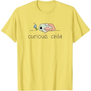 image:imageThe Mandalorian  Grogu  Curious Child TShirtLemon Yellow