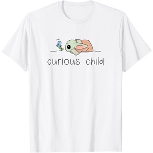 image:imageThe Mandalorian  Grogu  Curious Child TShirtWhite