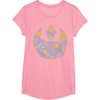 image:imageRebel Flower Logo TShirtPink