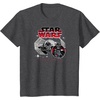 image:imageStar Wars  Darth Vader Tie Advanced TShirtDark Heather Grey