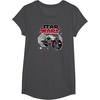 image:imageStar Wars  Darth Vader Tie Advanced TShirtDark Heather Grey