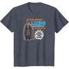 image:imageStar Wars  Lando Action Figure TShirtHeather Blue