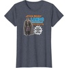 image:imageStar Wars  Lando Action Figure TShirtHeather Blue